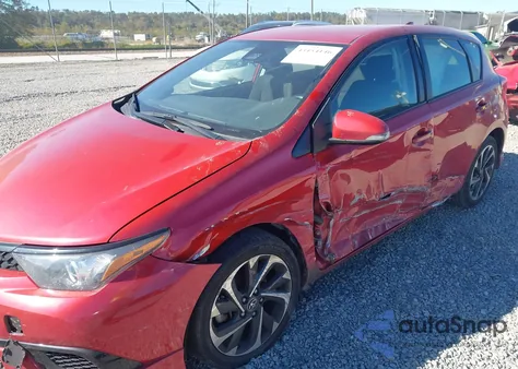 2018 Toyota Corolla Im from USA, damaged, VIN JTNKARJE5JJ574735